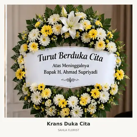 Krans Bunga Duka Palur